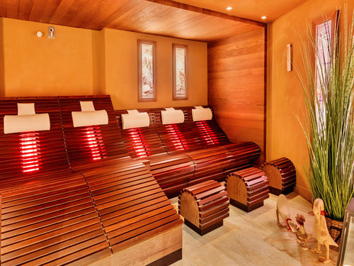 Romantischer Winkel Bio Sauna
